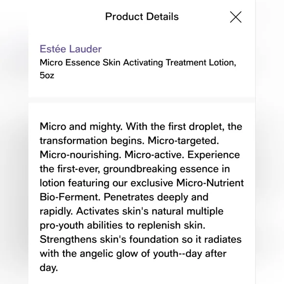Estee Lauder Micro Essence Skin Activating Treatment Lotion - 5oz - Picture 2 of 6